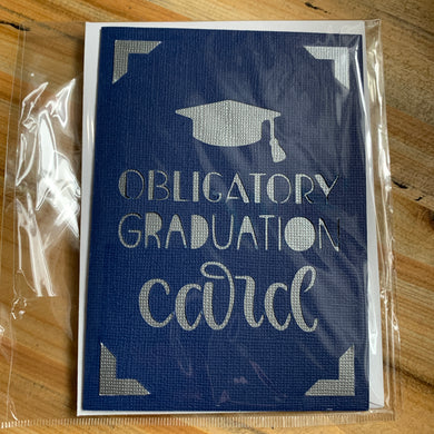 Decorated Greeting Card Graduation