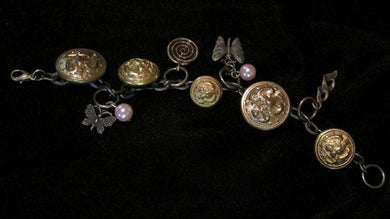 Vintage Button Bracelets
