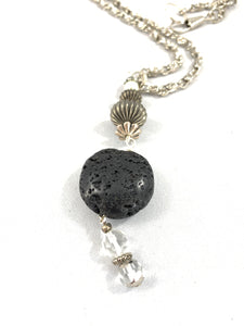 Essential Oil Diffuser Necklace with Facet Beads