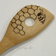 Load image into Gallery viewer, Bamboo Serving Utensils Pyrography Art