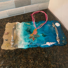 Load image into Gallery viewer, Resin Tray ~ Beach