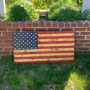 American Flag Wall Art Outdoor