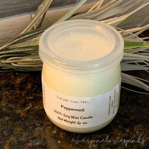 Peppermint Soy Candles