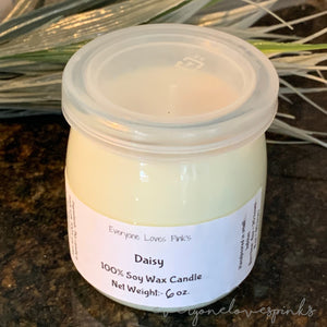 Daisy Soy Candles