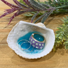 Load image into Gallery viewer, Shell Trinket Dish Beach Scene