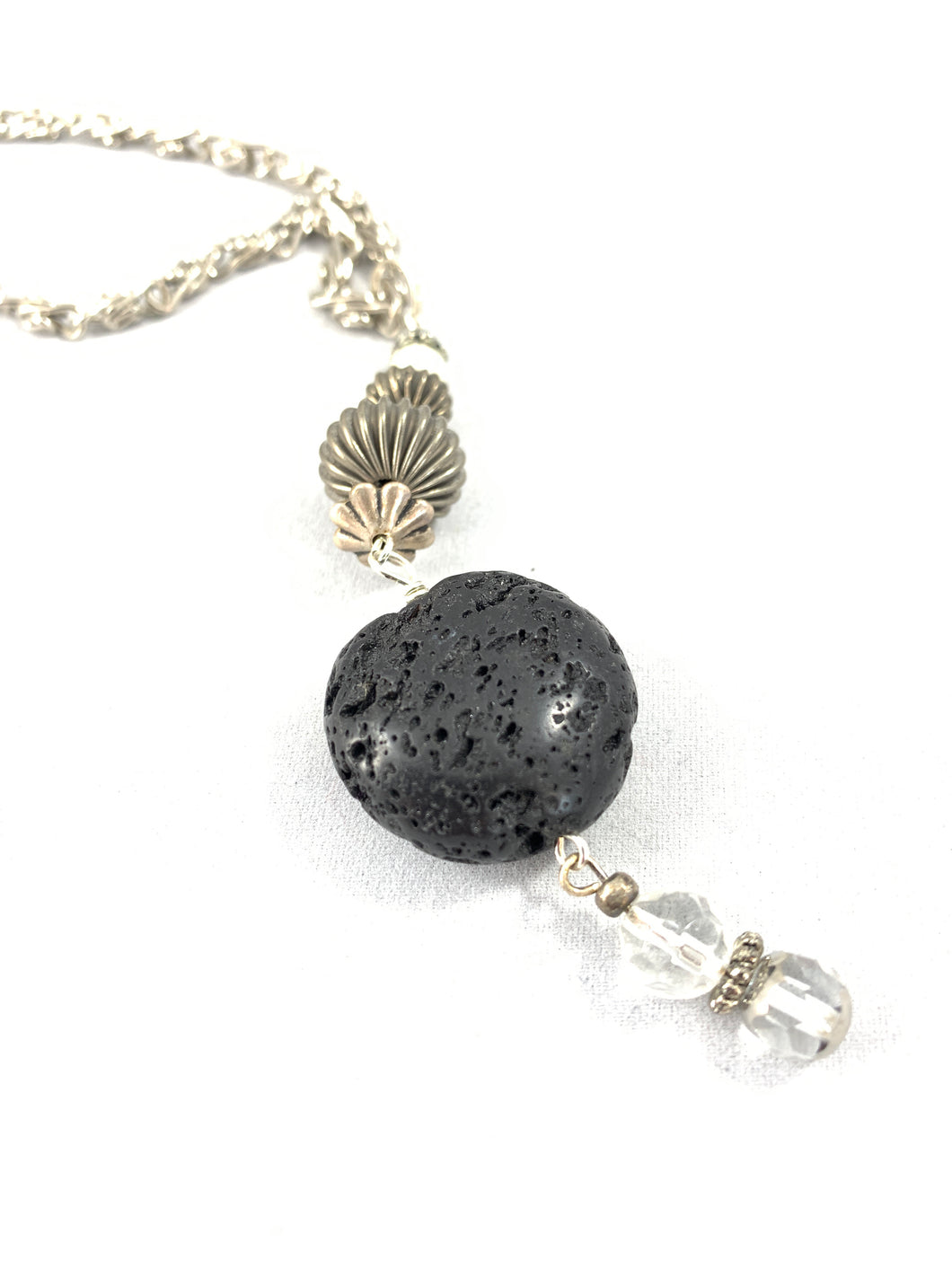 Essential Oil Diffuser Necklace with Facet Beads